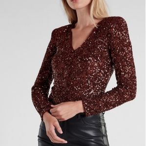 Express Sequin Bodysuit